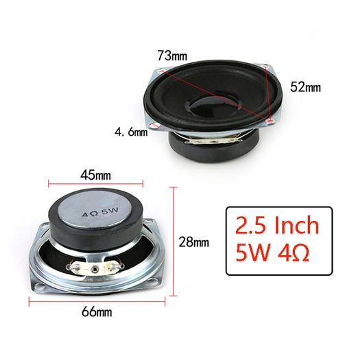 Altoparlante 5w 4ω - altoparlante, 2.5"