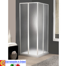 Box Doccia CRILEX GOCCIA Cabina Angolare Scorrevole Alluminio 1,6mm Regolabile