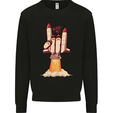 Rock On Salute Funny Space