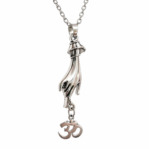 Collana con ciondolo mano - ciondolo,