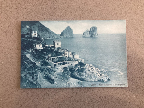 Cartolina postale capri - postale, torre