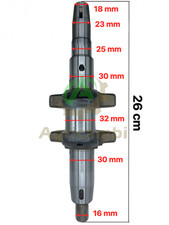 Albero motore cono 23 Kama