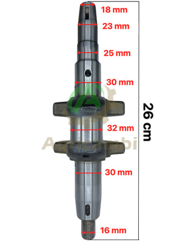 Albero motore cono - 23, kama