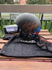 Casco DMD con occhiali