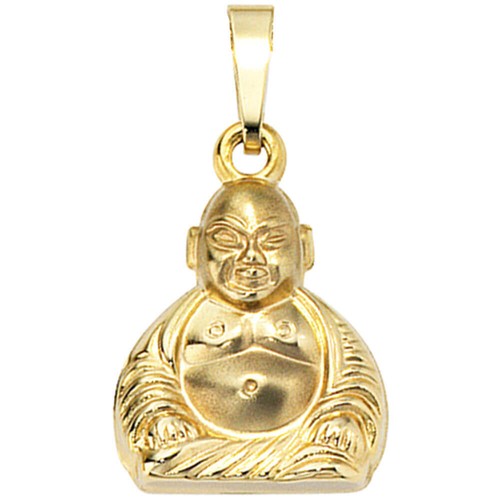 Ciondolo buddha oro - ciondolo, in