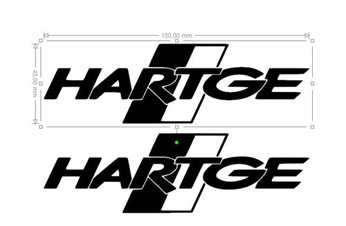 Stickers hartge bmw vinyl - 2,