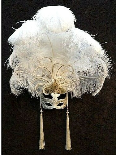 Maschera veneziana indossabile - maschera,
