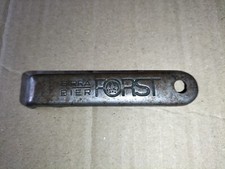 Vecchio Apri Bottiglie Cavatappi Vintage in Metallo Birra Italiana Forst Bier