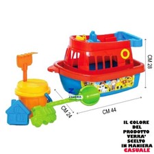 SET GIOCO BARCA CON SECCHIELLO