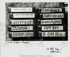 1981 Stampa Foto Nastri dello