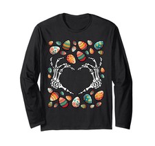Scheletro mano cuore - uovo, di