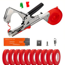 Pinza Legatrice Vigneto Piante Orto 10000 Graffette 10 Rotoli Frutta Giardino IT