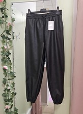 pantalone di ecopelle da donna