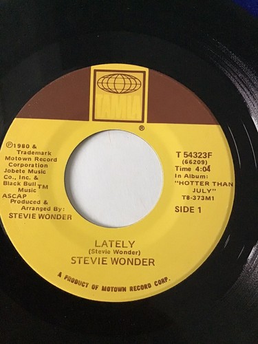 Stevie wonder lately - lately, if