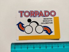 ADESIVO TORPADO CICLISMO STICKER AUTOCOLLANT VINTAGE 80s ORIGINAL
