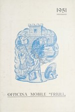 Militaria - Calendario - Officina mobile Friuli - 1951
