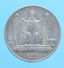 VITTORIO EMANUELE III 5 LIRE