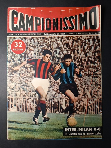 Rivista campionissimo sportiva - rivista,
