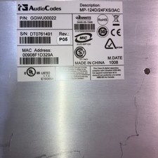 Audiocodes 124 media pack - mp-124,