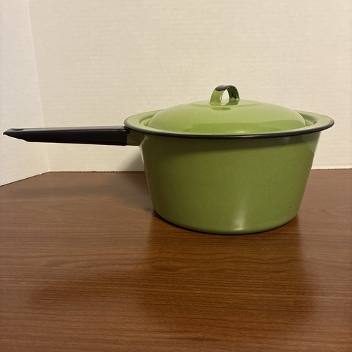 Vintage casseruola smaltata - vintage,