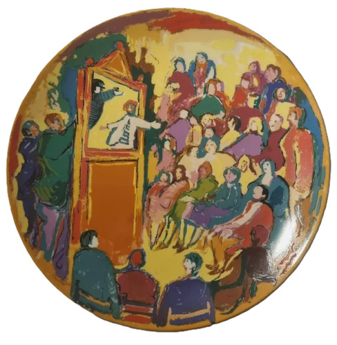 Piatto ceramica autore - ceramica, d’autore