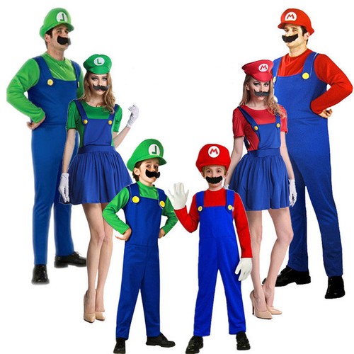 Super mario luigi costume uomo - mario,