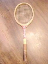 Racchetta da tennis vintage 6 strati in legno Spalding Tracy Austin 4 1/4 light