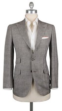 Cesare Attolini Brown Plaid