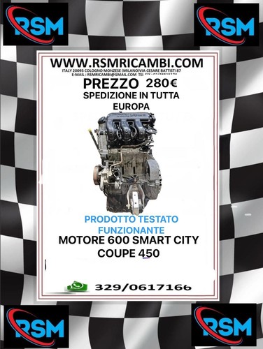Motore 600 benzina smart 450 - motore,