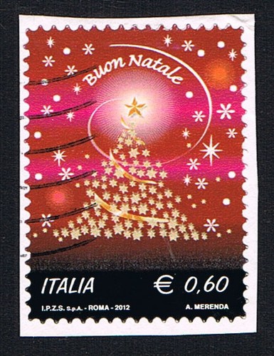 Italia francobollo natale - 1,