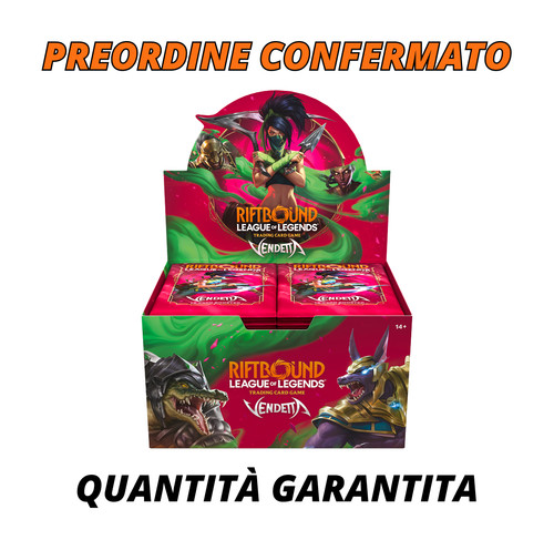 Riftbound tcg vendetta booster - riftbound,