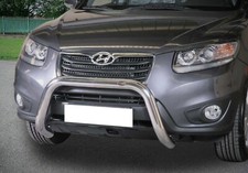 Bull Bar protezione anteriore inox lucido 70mm Hyundai Santa Fe' 2010-2012