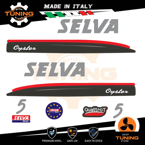 Kit adesivi motore marino - kit,