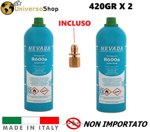 Gas r600a refrigerante - r600a, bombola