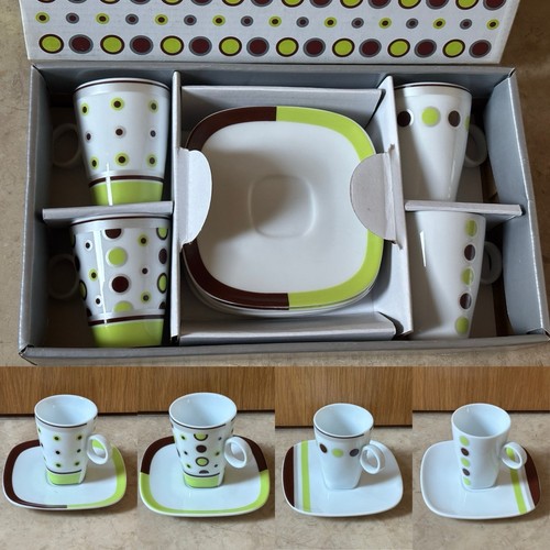 Tazze piattini demi - 4, x