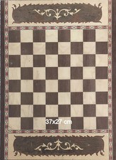 SCACCHIERA IN LEGNO FINEMENTE