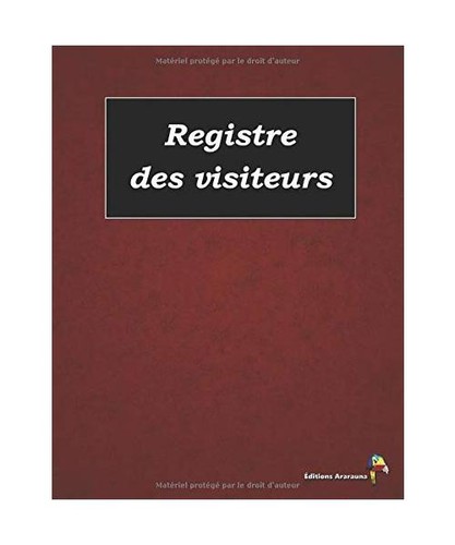 Registre des visiteurs