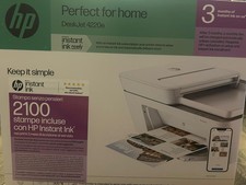 Stampante HP Deskjet 4220e multifunzione stampante, scanner e fotocopiatrice, 