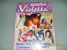 IL MONDO DI VIOLETTA CON POSTER RIVISTA AGOSTO 2013 PRODOTTO NON UFFICIALE