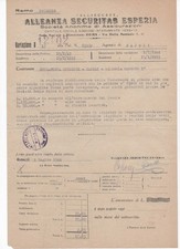 Raro Documento 1944 - Alleanza
