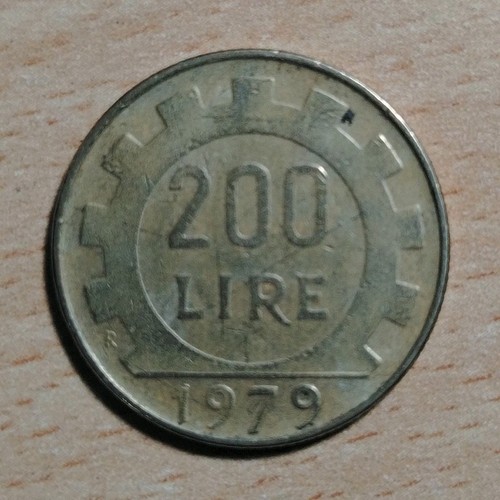 Moneta 200 lire repubblica - lire,