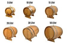 Fusto in legno barile per