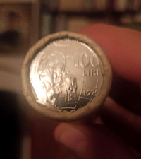 3 ROTOLINI; 100 LIRE FAO 1979+ ROTOLINO 20 lire 1979+1 ROTOLINO 5 LIRE 1991 FDC