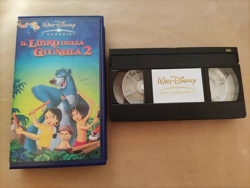 Libro della giungla vhs - libro,