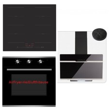 PKM Set Risparmio Induzione Autark Set Fornelli Incasso Forno + Piano Cottura + Cappa