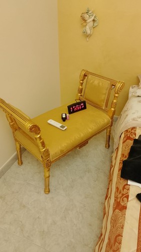 Poltrona dormosa foglia oro - poltrona,