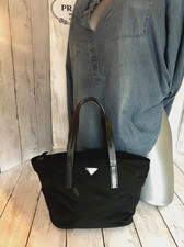 PRADA MINI BLACK Tessuto NYLON