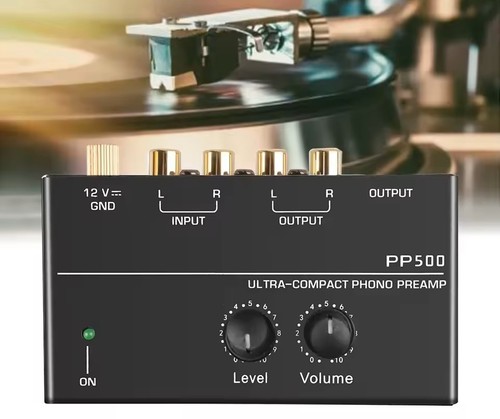 Dlx phono preamp con - phono,