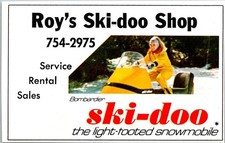 Roy's Ski-Doo Bombardier