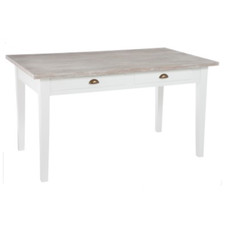 TAVOLO CASSETTI SHABBY CHIC PROVENZALE VINTAGE BIANCO Tavoli e Mobili provenzali